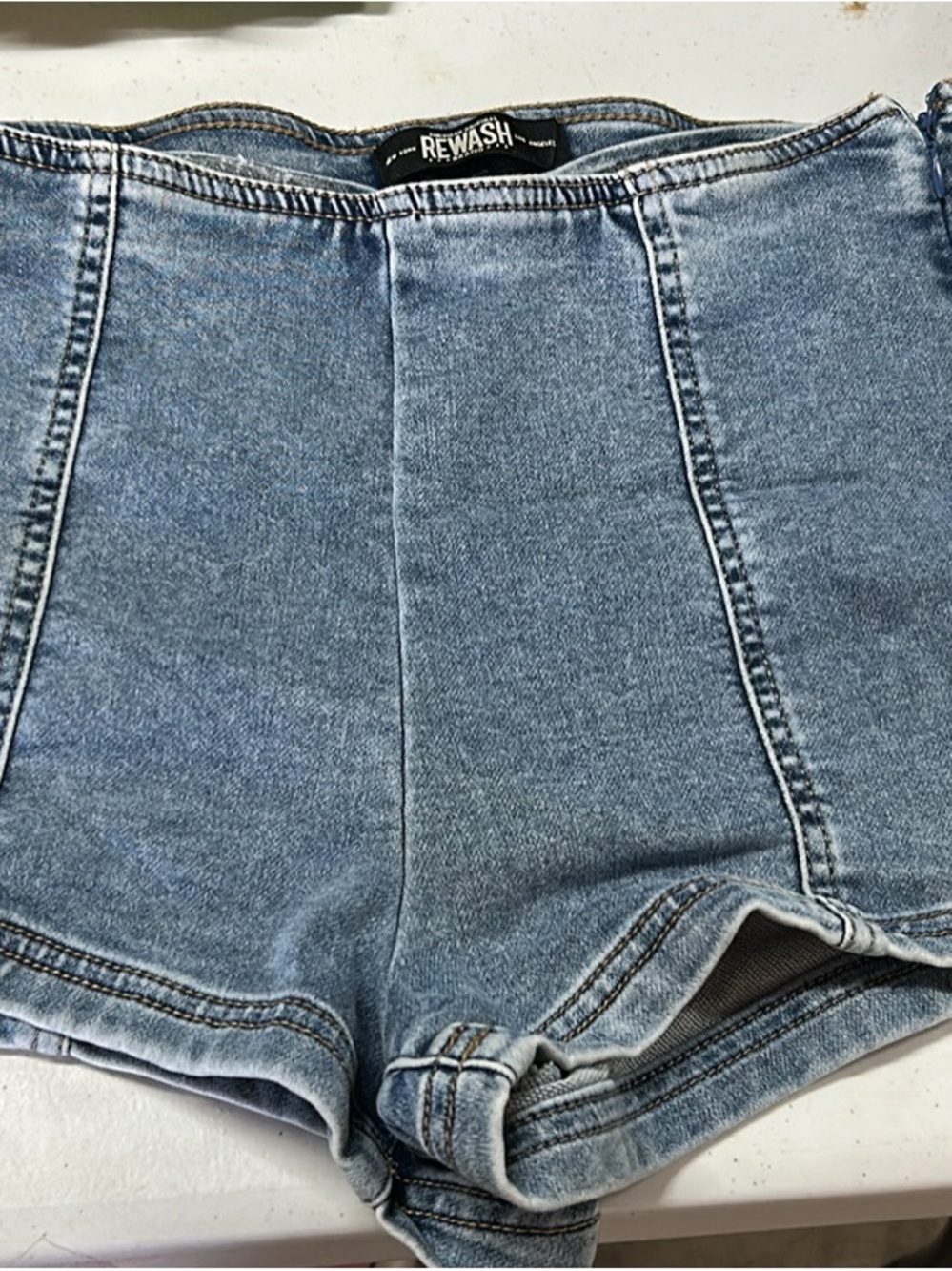Rewash High Waisted Denim Shorts size 7/28 Juniors